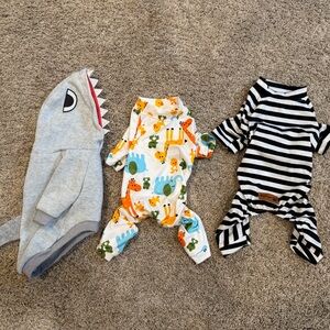 Kitten Hoodie and Onesie Set